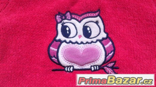 Dětská mikinka, svetřík, se sovičkou, vel.74, zn.Baby Club – fotografie 3