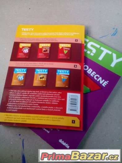 Prodam tyto dvě knížky s testy na přijímací zkoušky z Matiky – fotografie 4