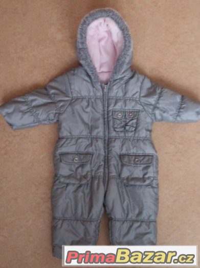 Zimní kombinéza, vel.6-9měs., zn. Mothercare, perfektní stav – fotografie 1