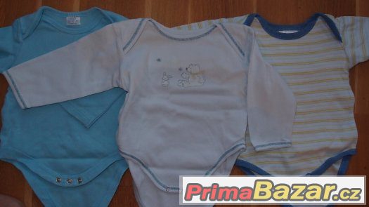3ks body, vel. 68 (3-6měs.) zn. FaF a Tchibo. – fotografie 1
