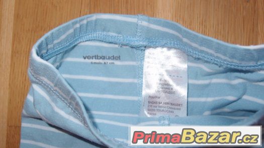 Tepláčky/legínky od Vertbaudet vel. 67 (3-6 měs) – fotografie 2