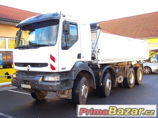 Renault Kerax 420 dCi 8x4 sklápěč Bordmatik 3 strany – fotografie 2