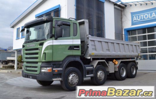 Scania R 420 8X4 EURO 4  2 strany sklápěč – fotografie 2