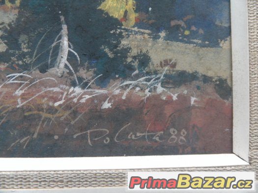 Podzimní krajina - signováno Karel Polata 88 . – fotografie 2