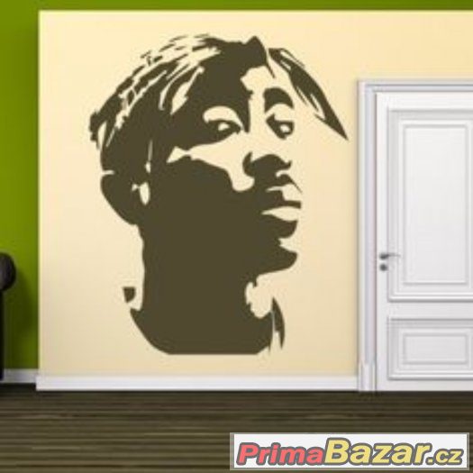 Vinylové samolepky rapperu na zed – fotografie 3