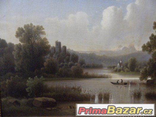 Nabízm nádhernou galerijní romantiku - Rybáři na řece. – fotografie 3
