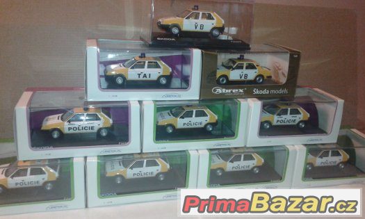 ŠKODA FAVORIT POLICIE MODEL ABREX NOVÉ – fotografie 1