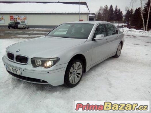 Prodám nebo vyměním  BMW 745LI LONK 245KW ROK  2003 – fotografie 1