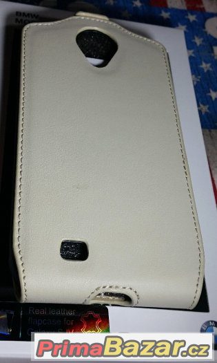 Samsung S4 i9505...BMW...Flip Kožené Pouzdro – fotografie 3