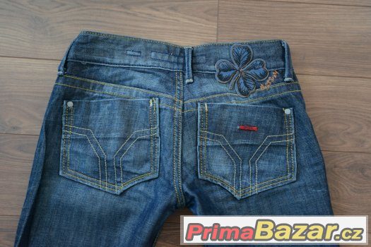 Krásné značkové džíny TOP STAV 100% Bavlna – fotografie 5