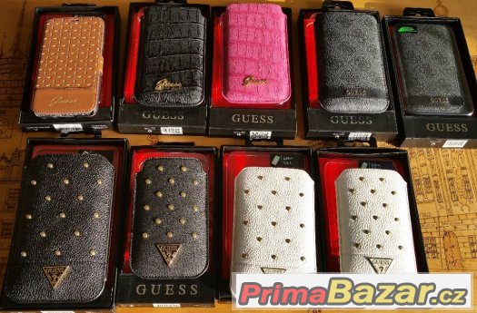 Universalní kožené pouzdro Guess – fotografie 1
