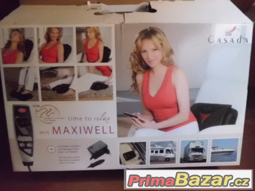 Luxusní nová elektrická Masážní podložka - CASADA MAXIWELL – fotografie 1
