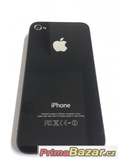 Apple iPhone 4S 16GB černý, 3 měsíce záruka, pěkný stav – fotografie 3