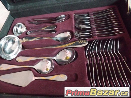 Sada příborů SOLINGEN - pozlacená – fotografie 4