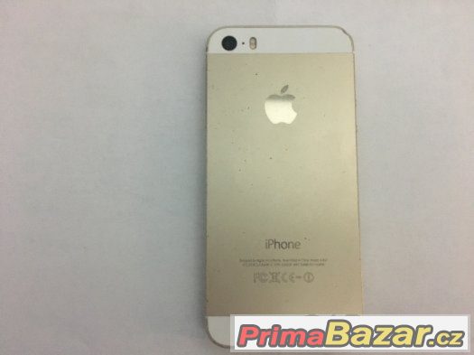 Apple iPhone 5s 16GB, gold , 3 měsíce záruka – fotografie 1