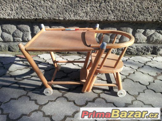 Dětská jídelní židle L. A. Bernkop Sandra rozkládací 331 710 – fotografie 2