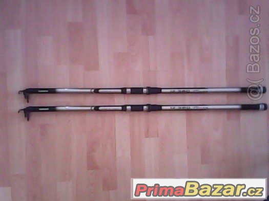 Prodám kompletní rybářské vybavení + pruty Shimano a D.A.M. – fotografie 1