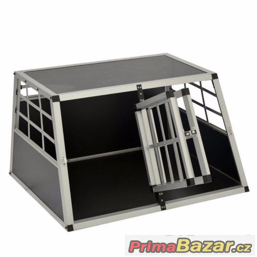 Alu přepravní,transportní box/klec pro psa, psy, 50cm výška – fotografie 2