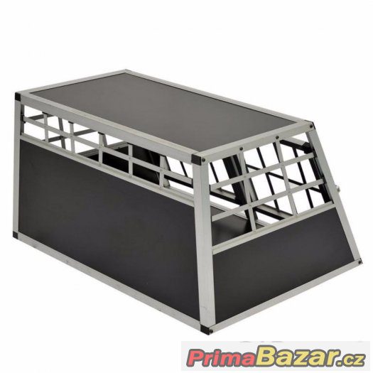 Alu přepravní,transportní box/klec pro psa, psy, 50cm výška – fotografie 4