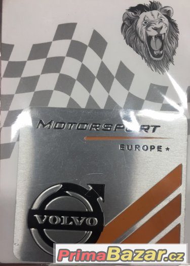 Prodám samolepící nápis a emblém VOLVO, Motorsport – fotografie 1