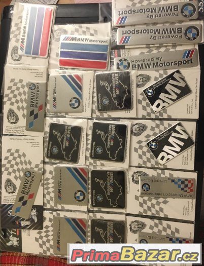 Hliníková samolepka BMW Motorsport – fotografie 2