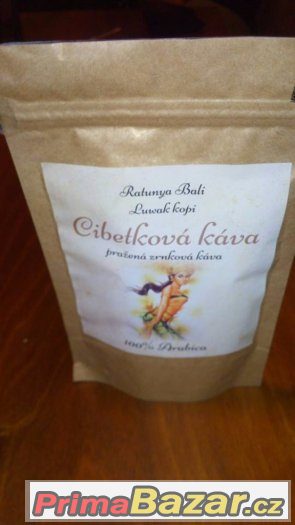 Cibetková káva (pražená zrnková káva) - 100% Arabica – fotografie 2