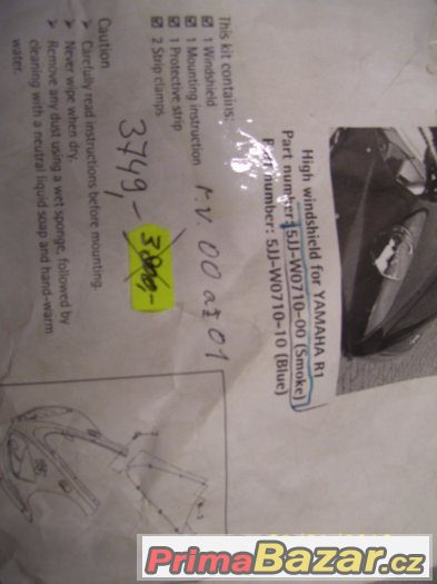 plexi yamaha R1 – fotografie 1