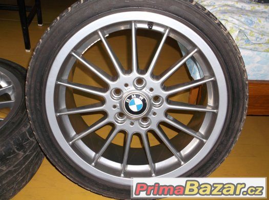 ORIGINAL BMW 18 PALCOVA KOLA+PNEU STYLE 32 TOP STAV – fotografie 3