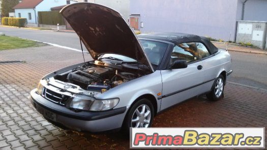 Vyměním-Saab 900 S cabrio 2.0i ,R.V.1995 – fotografie 2
