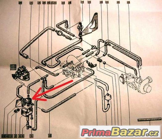 Regulátor tlaku paliva - R11 Turbo – fotografie 1
