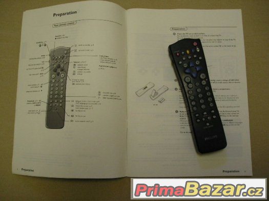 Dálkový ovladač RC 2592/01B Philips k televizi a VCR. – fotografie 1