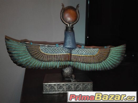 Prodám egyptskou sošku, vyska sochy 23 cm – fotografie 4