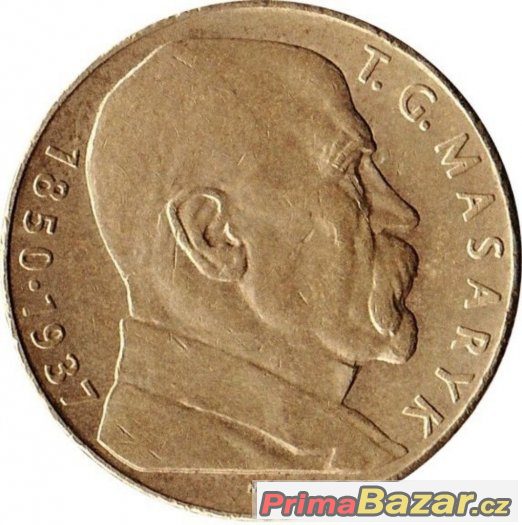 10 Korun (Tomas Garyk Masaryk - M•R) - 1990 – fotografie 2