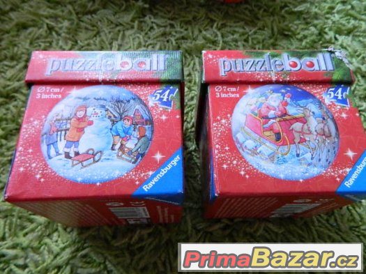 PUZZLE BALL vánoce, Hello Kitty, Pokémon, Cars ... – fotografie 2