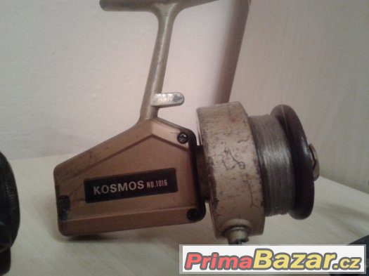 Staré rybářské navijáky Daiwa,Pflueger,Kosmos – fotografie 4