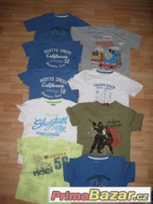 Chlapecká trika vel. 110/116 jako nová