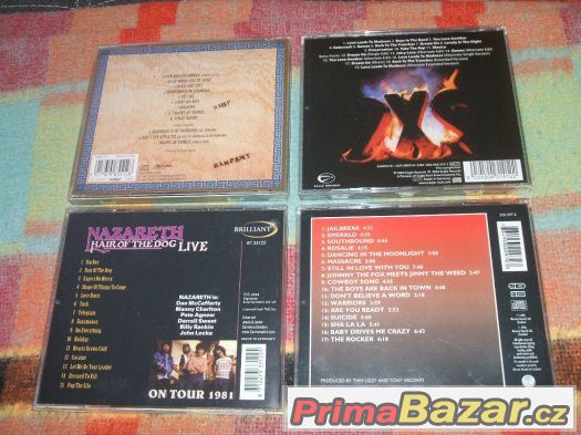 CD-ELF-Dio,I.MAIDEN,NAZARETH,P.FLOYD,BTO,KISS,atd. – fotografie 2