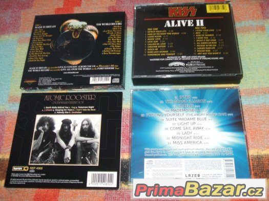 CD-ELF-Dio,I.MAIDEN,NAZARETH,P.FLOYD,BTO,KISS,atd. – fotografie 4