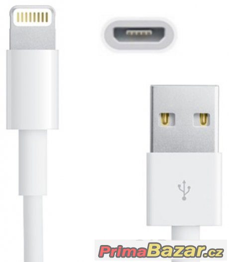 Datový a nabíjecí kabel USB iPhone 5/5C/5S/6/6+/6S+/7/7+ – fotografie 2
