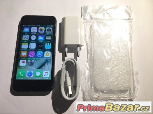 Apple iPhone 5 16 GB Black + OBAL ZDARMA – fotografie 1