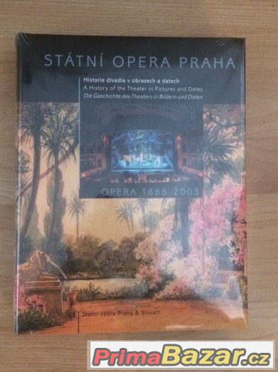 Velká kniha "STÁTNÍ OPERA" 1888-2003,nová 600str. – fotografie 1
