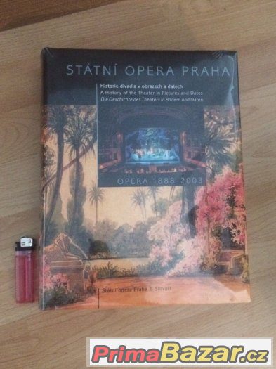Velká kniha "STÁTNÍ OPERA" 1888-2003,nová 600str. – fotografie 2