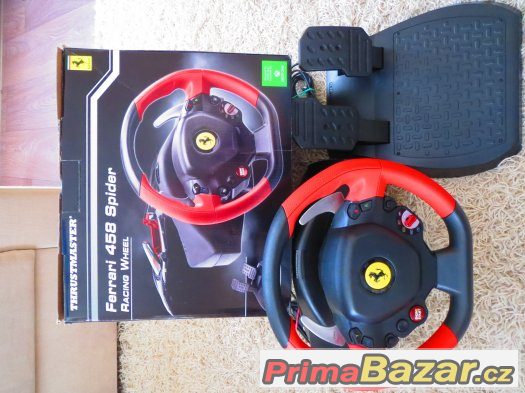 Thrustmaster 458 Spider,Xbox ONE - volant TOP STAV V ZÁRUCE – fotografie 1