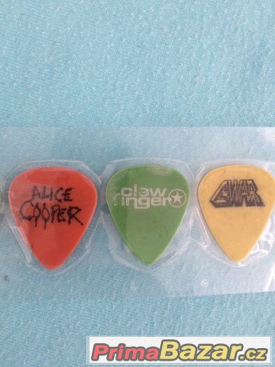 Originál trsátka "Megadeth,Alice Cooper,Gwar,Clawfinger" – fotografie 2
