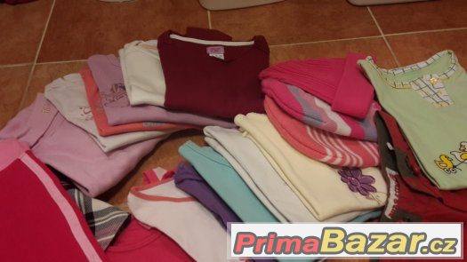 Balík oblečení na holčičku 4 - 6 let - 28 věcí - levně – fotografie 3