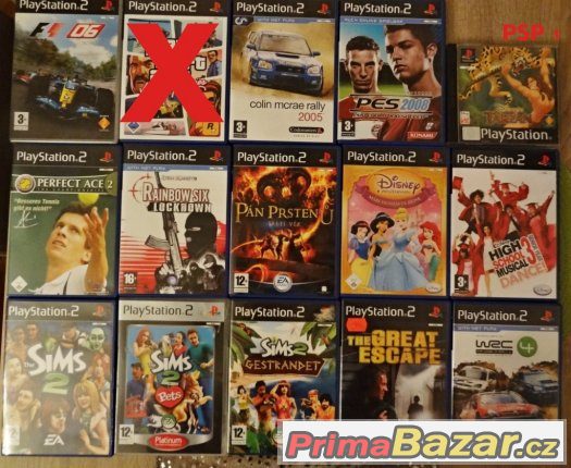 hry pro Playstation PS2 Sony – fotografie 1