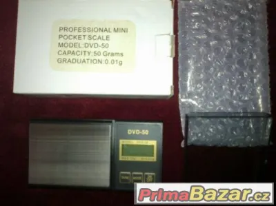 Pošk. kapesní digitální váha profesionální kvality