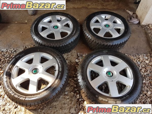 sada alu kola Škoda Octavia II 5x112 6.5jx16 et50
