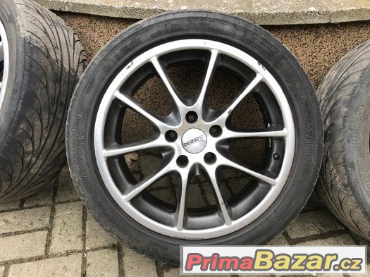 Alu kola Dezent r17, 5x112 s pneu – fotografie 3