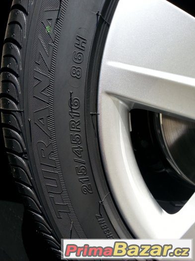 Prodám nové letní pneu Bridgestone Turanza 215/45/16 86H 4ks – fotografie 1